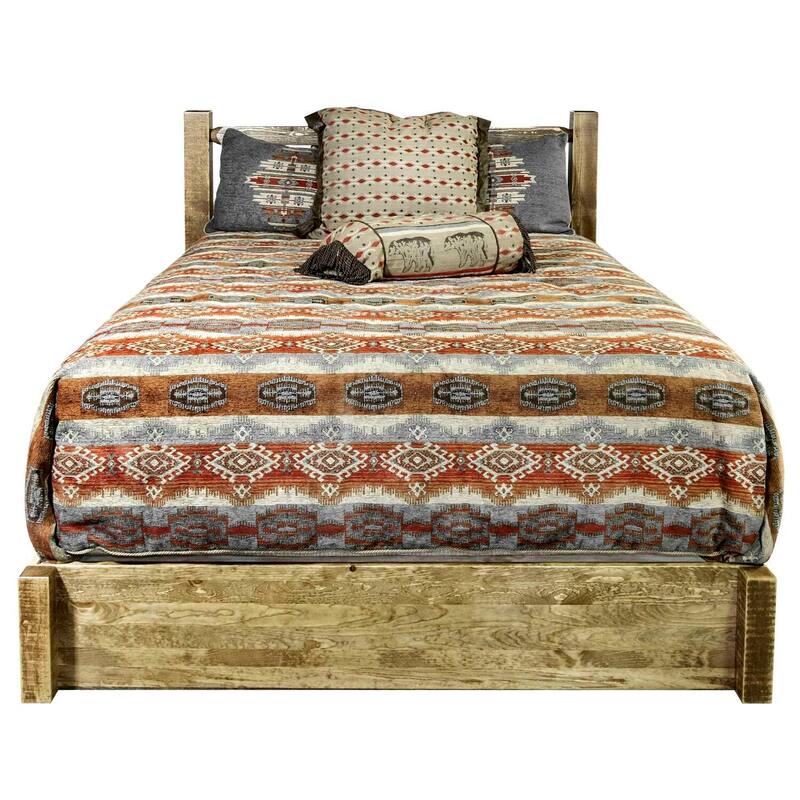 Platform Bed with Storage & 6 Drawers - No Box Spring Needed - 94" L x 76" W