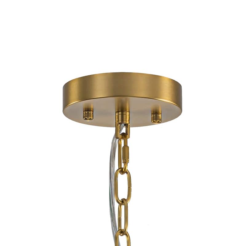 Modern Glam Bowl Twisted Glass Cluster Bubble Chandelier