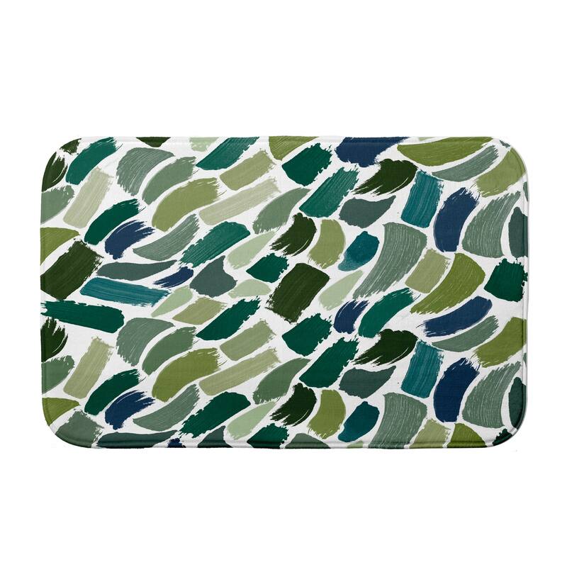 Wenstry Bath Mat - 17 x 24 - Green