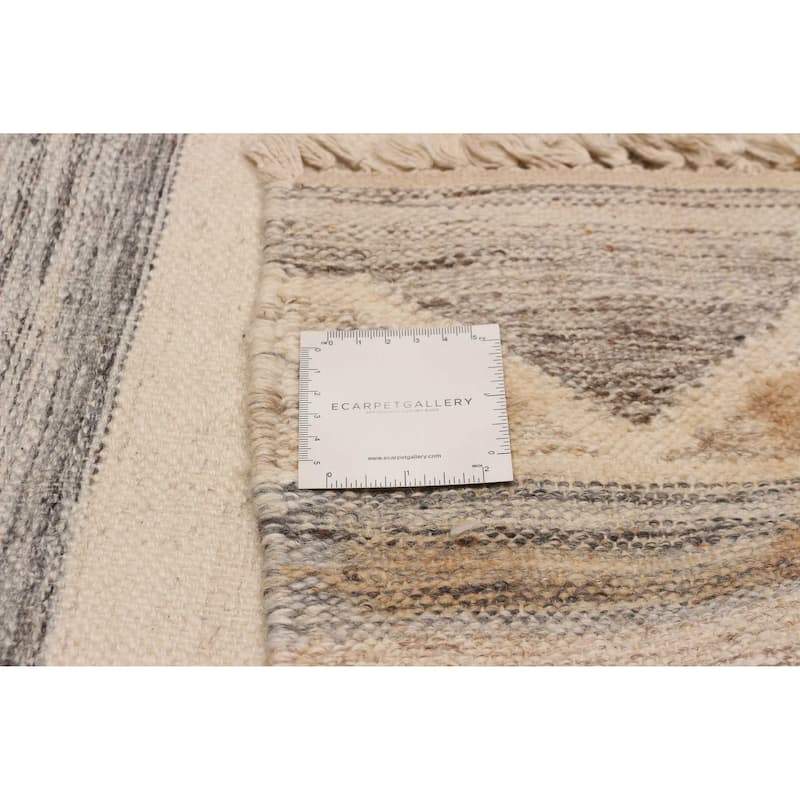 Ankara FW Ivory Kilim 4'11" x 7'11" - 4'11 x 7'11
