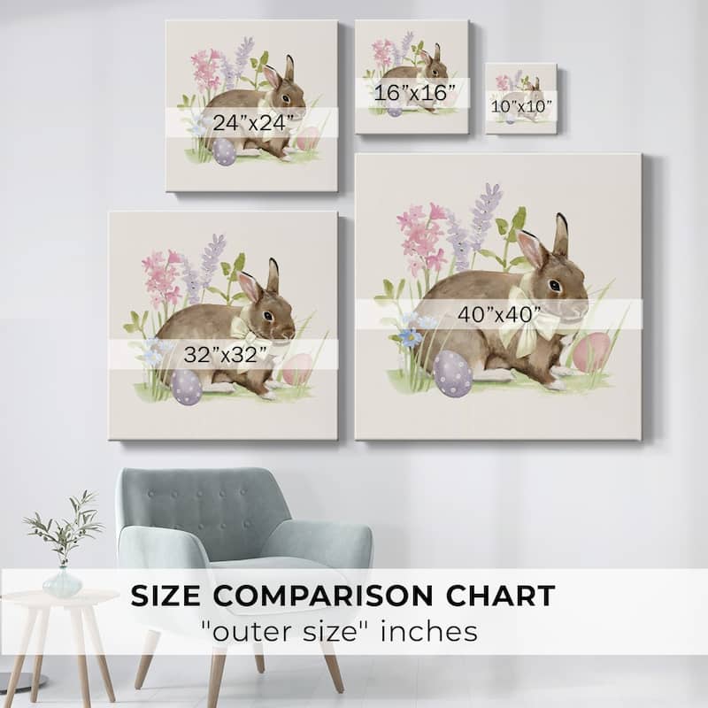 Easter Bun III-Gallery Wrapped Canvas