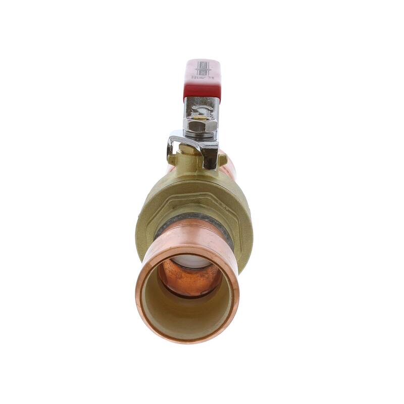 Jones Stephens B67254 1-1/2" Full Port Metal Ball Valve with CPVC