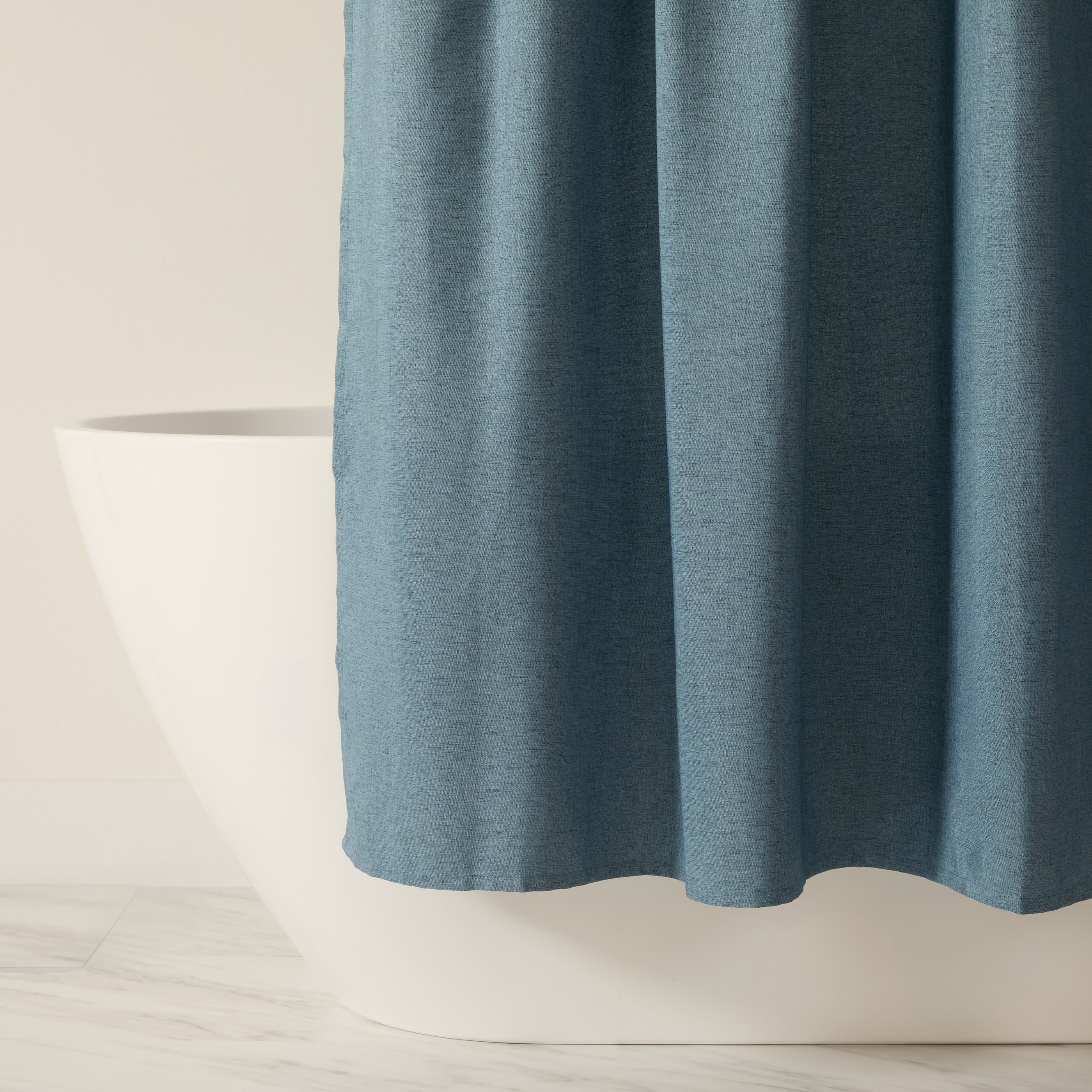 Becky Cameron Linen-Look Shower Curtain