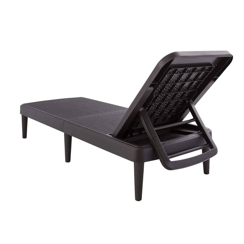Mahina Resin Outdoor Chaise Lounge Chair by Havenside Home