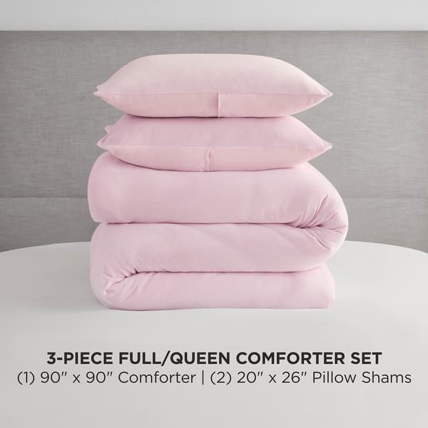 Juicy Couture Solid Velour Comforter Sets