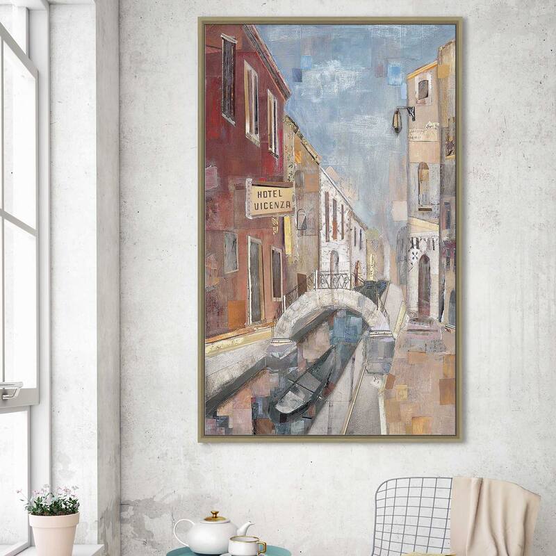 "Hotel Vincenza" Print on Floating Canvas