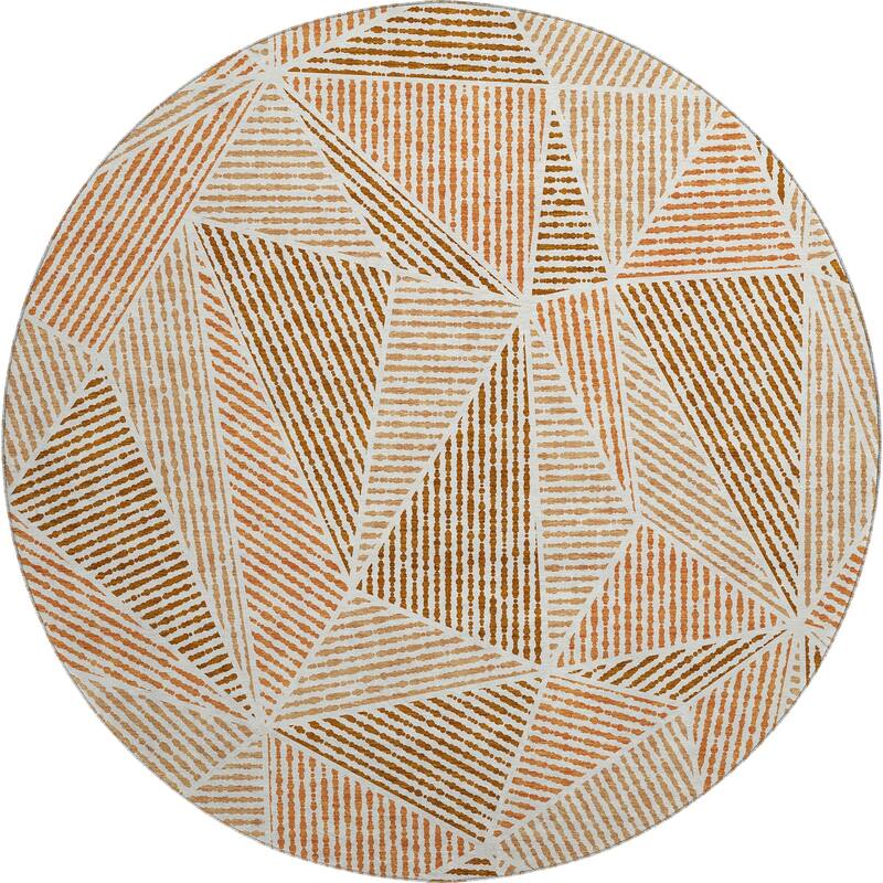 Premium Washable Super Soft Contemporary Mosaic Mayfield Rug