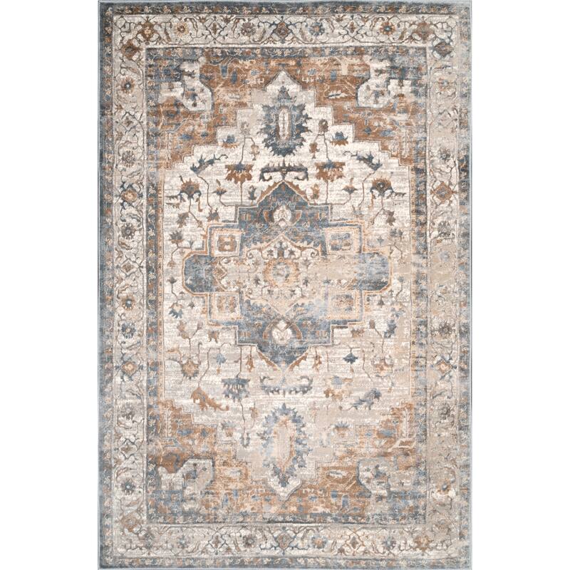 Nuloom Sian Persian Vintage Medallion Area Rug