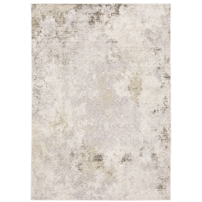 Style Haven Nelson Muted Abstract Ivory/ Beige Indoor Area Rug
