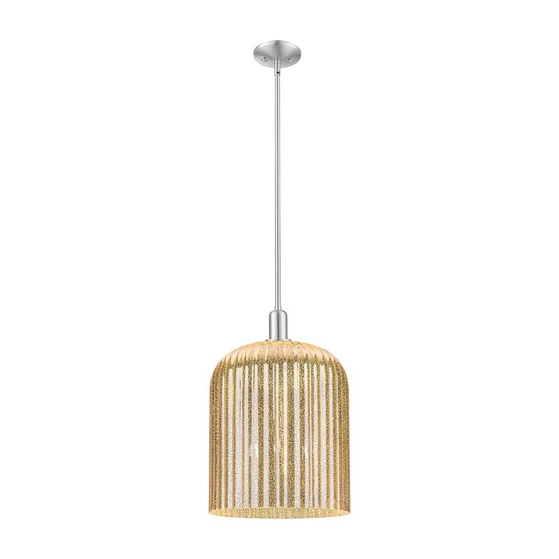 Innovations Lighting Downtown Urban - Bridal Veil - 3 Light 12" Stem Hung Mini Pendant
