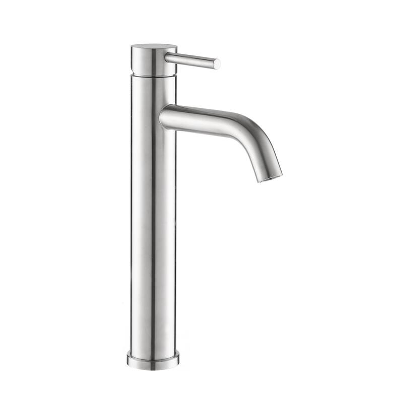 Modern Tall Vessel Single Handle Bathroom Sink Faucet with Controllable Flow and Temperature, Anti Corrosion and Anti Rust