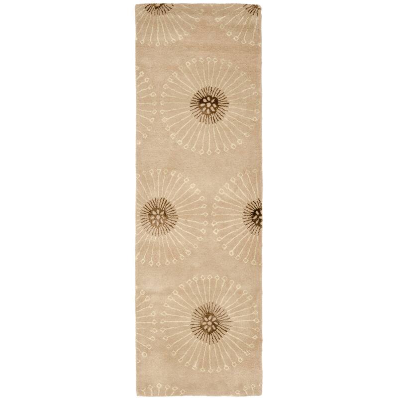 SAFAVIEH Handmade Soho Chimere Dandelion Pattern New Zealand Wool