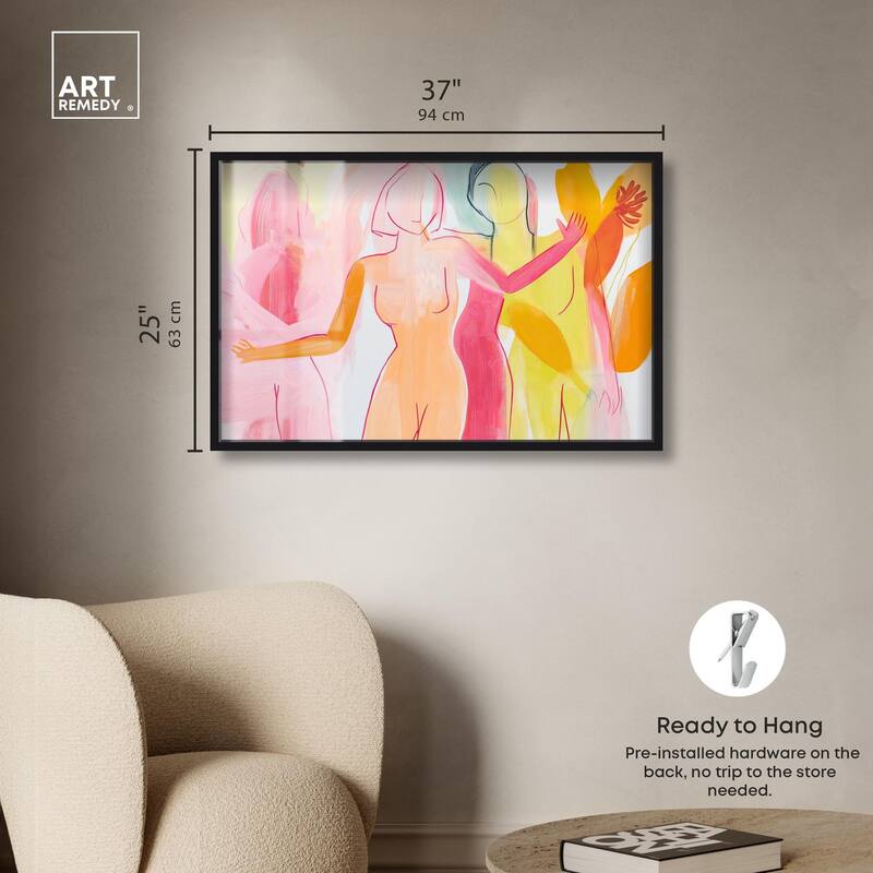 Three Graces Shadowbox by Art Remedy