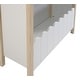 preview thumbnail 4 of 4, Kellom White Bookcase with Storage