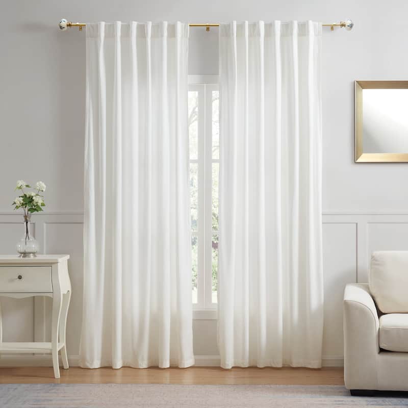 Martha Stewart Roseland Window Rod and Finial Set