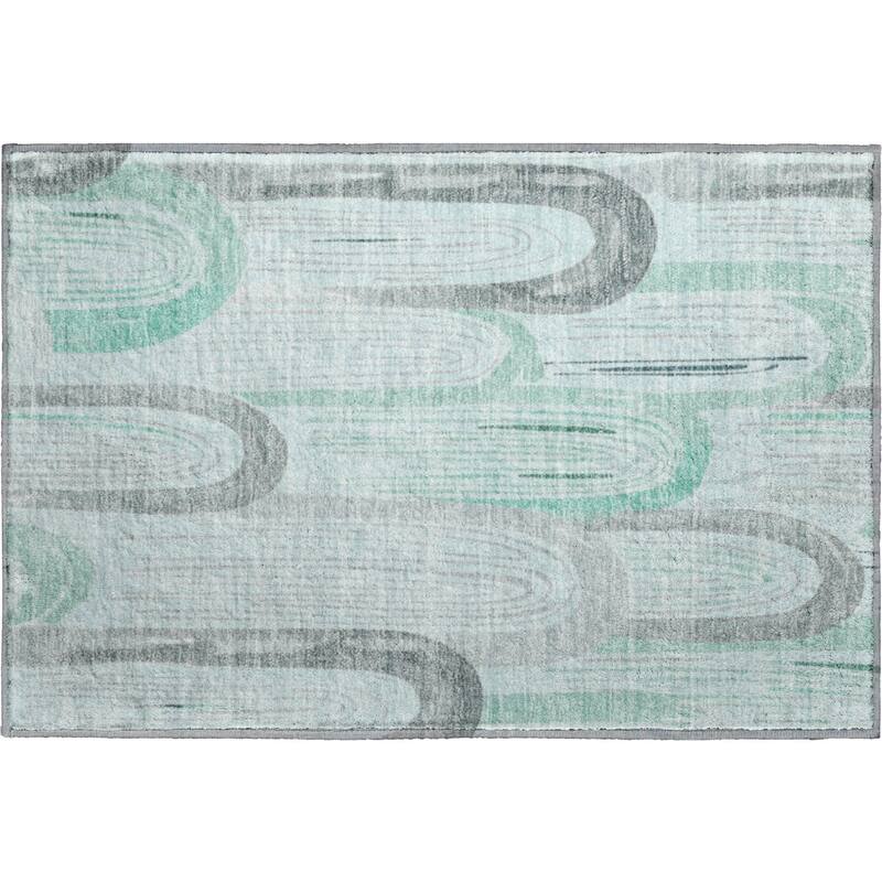 Premium Washable Super Soft Contemporary Imprints Mayfield Rug
