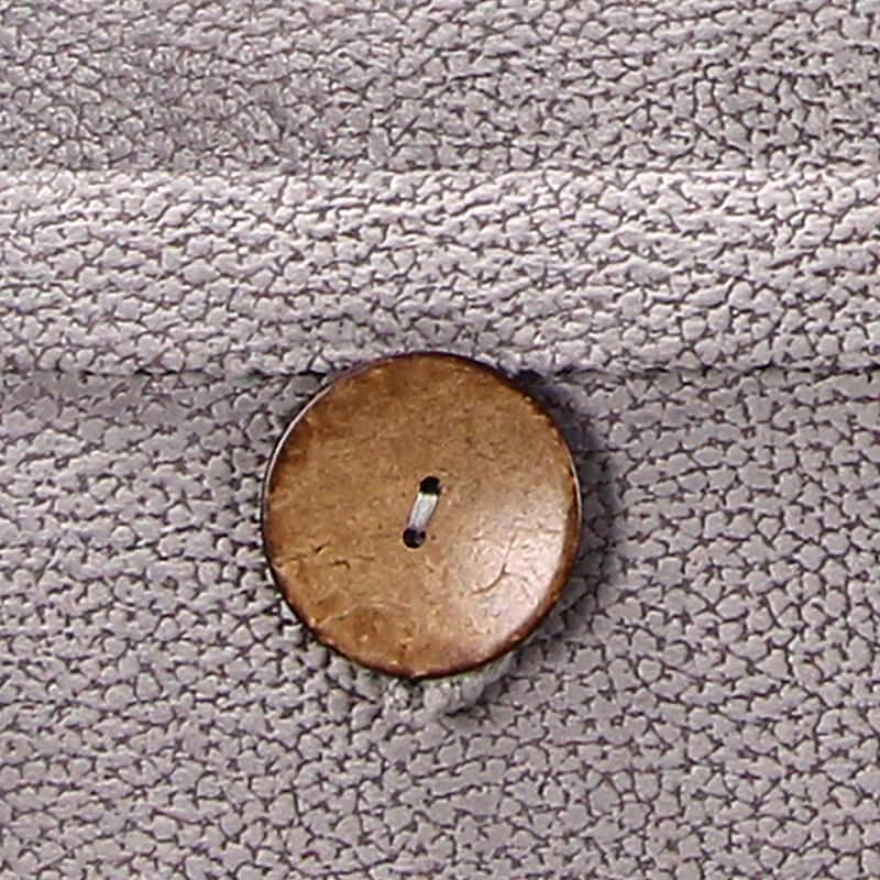 20" x 14" Solid Reversible Indoor Lumbar Throw Pillow with Buttons