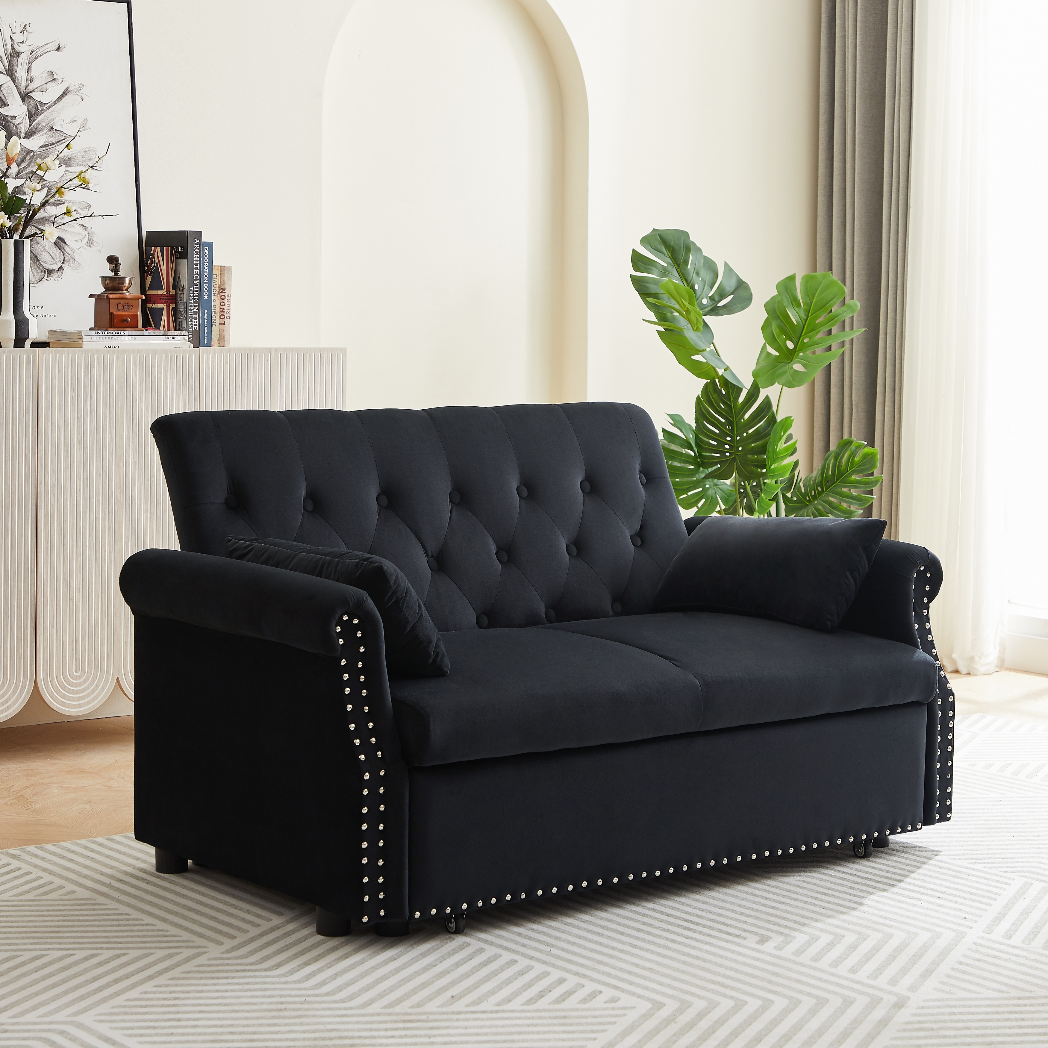 48 inch top loveseat sleeper