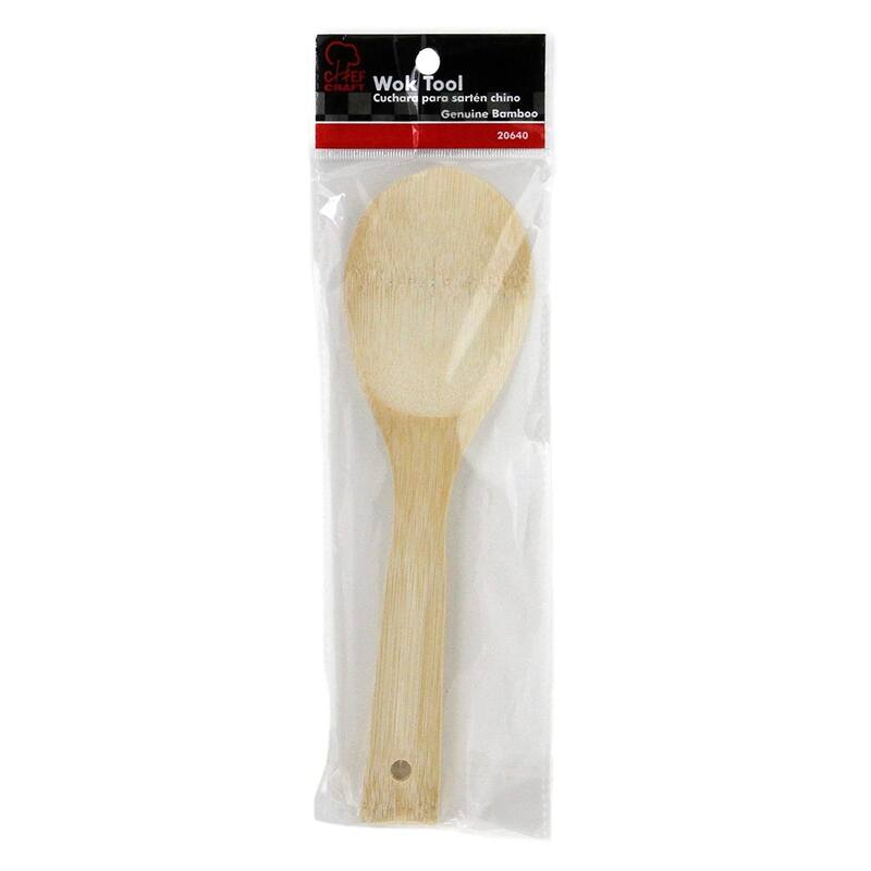 Chef Craft 9-Inch Bamboo Rice Paddle Serving Spatula Spoon