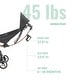 preview thumbnail 10 of 19, Evolur Roamer Ultra Light Umbrella Stroller in Gold Black