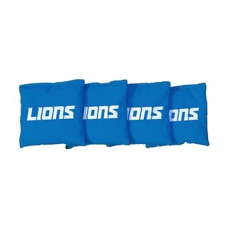 Detroit Lions NFL Football Blue Cornhole Bags