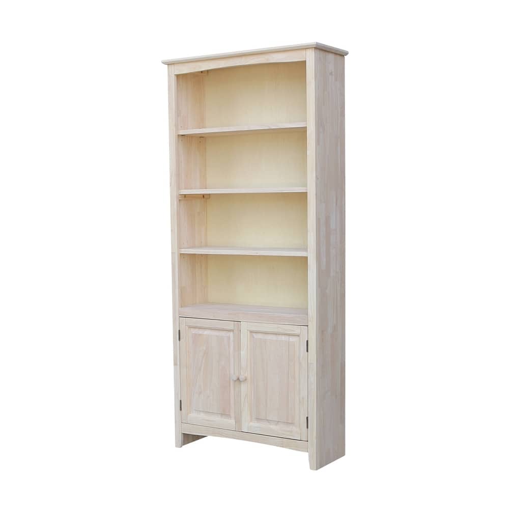 72-inch Shaker Bookcase
