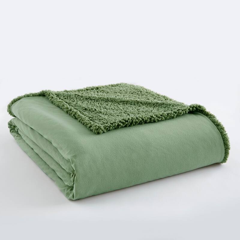 Shavel Micro Flannel® Reverse to Sherpa Blanket