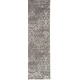 preview thumbnail 29 of 53, Nourison Damask Distressed Contemporary Area Rug 2'3" x 7'6" - Dark Grey - Runner/Rectangle