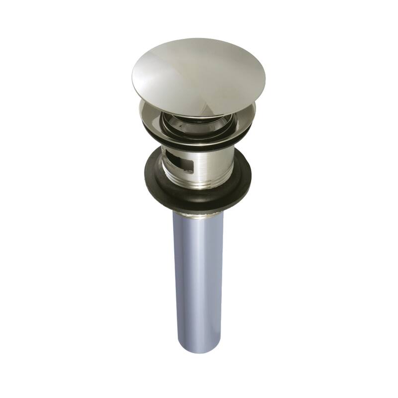 Trimscape Push Pop-Up Drain with Overflow - Polished Nickel
