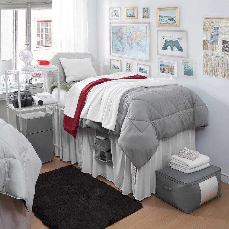 Fully-Loaded - Twin XL Dorm Bedding + Essentials Pack