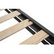 preview thumbnail 13 of 15, Twin Metal Bunk Bed with Trundle, Quiet Guardrails and Wood Slats