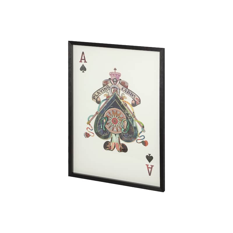 Ace of Spades II Wall Art - 29.5L x 1.6W x 39.4H
