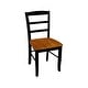 preview thumbnail 77 of 128, International Concepts Solid Wood Madrid Ladderback Chairs, Set of 2 - N/A
