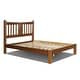 preview thumbnail 8 of 16, Grain Wood Furniture Solid Wood Shaker Slat Platform Bed