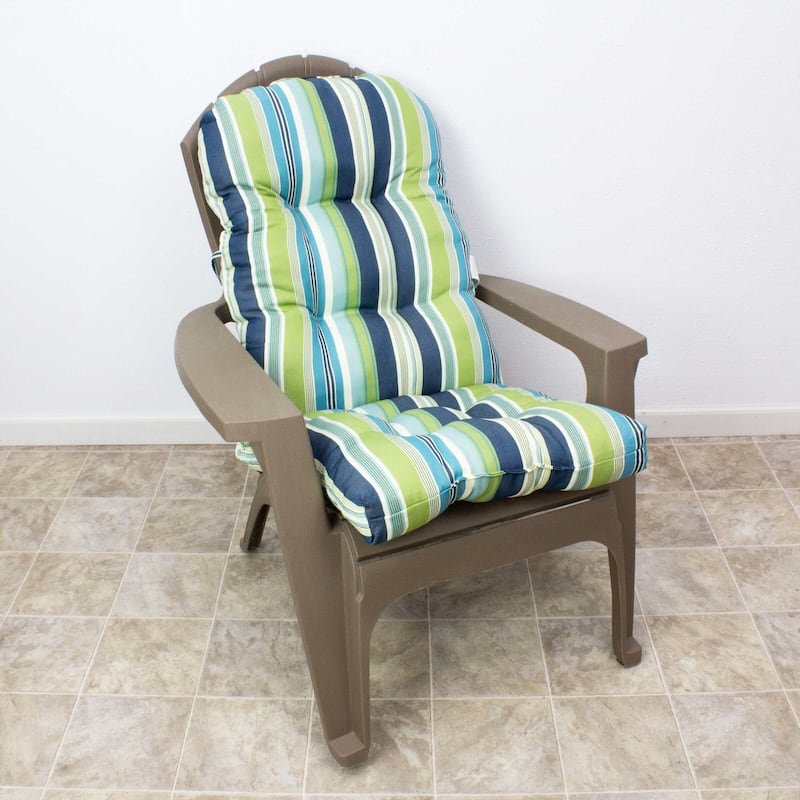 Outdoor Adirondack-style Patio Chair Cushion