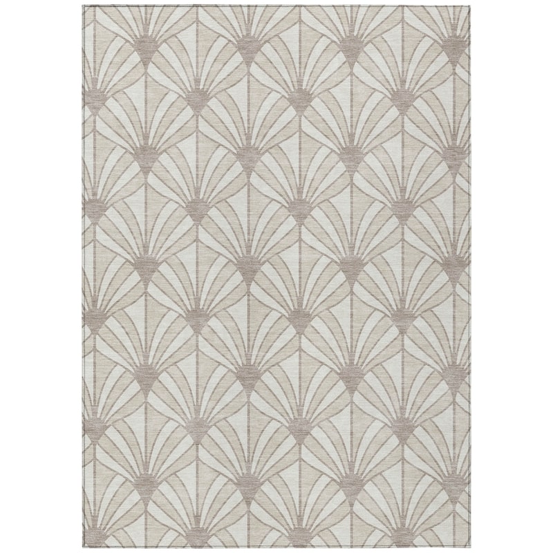 Machine Washable Indoor/ Outdoor Casual Kim Chantille Rug