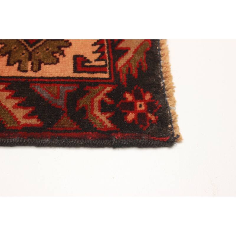 Teimani Red Rug 3'0" x 4'10" - 3'0 x 4'10