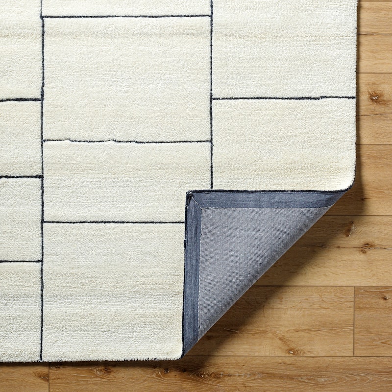 Layne Modern Checkered Area Rug