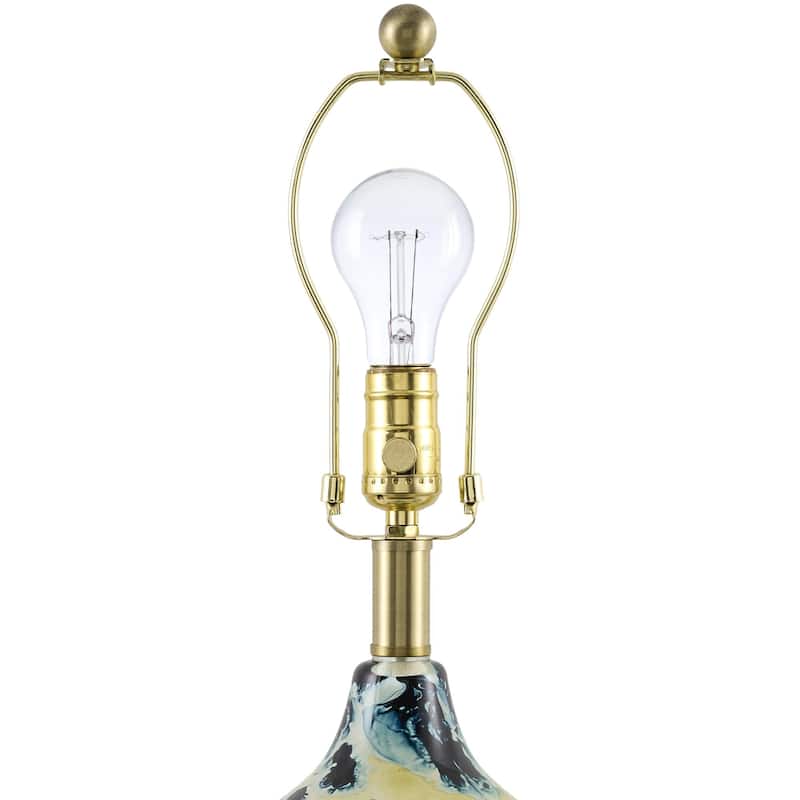 Livabliss Snicarte Traditional Accent Table Lamp - 24"H x 15"W x 15"D