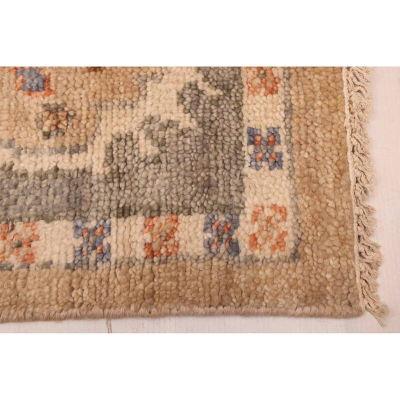 ECARPETGALLERY Hand-knotted Jules Serapi Tan Wool Rug - 9'1 x 11'10