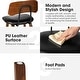 preview thumbnail 36 of 60, Glitzhome Industrial Modern Adjustable Bar Table Rustic Steel 3-Piece Pub Sets
