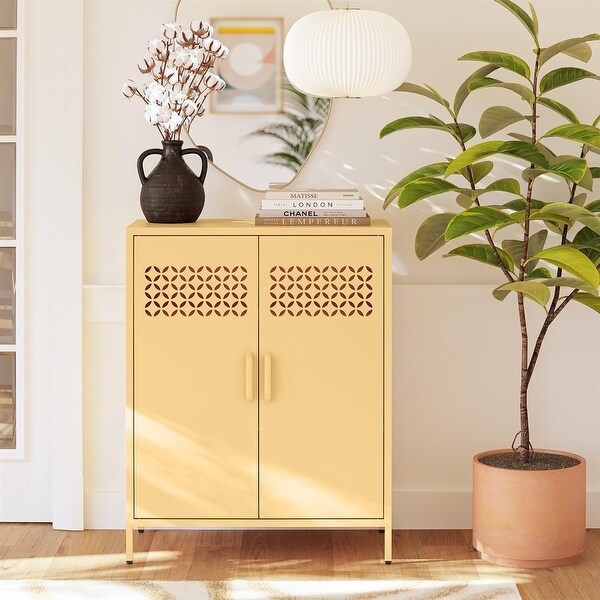 Mr. Kate Annie Short Metal 2 Door Cabinet - Bed Bath & Beyond