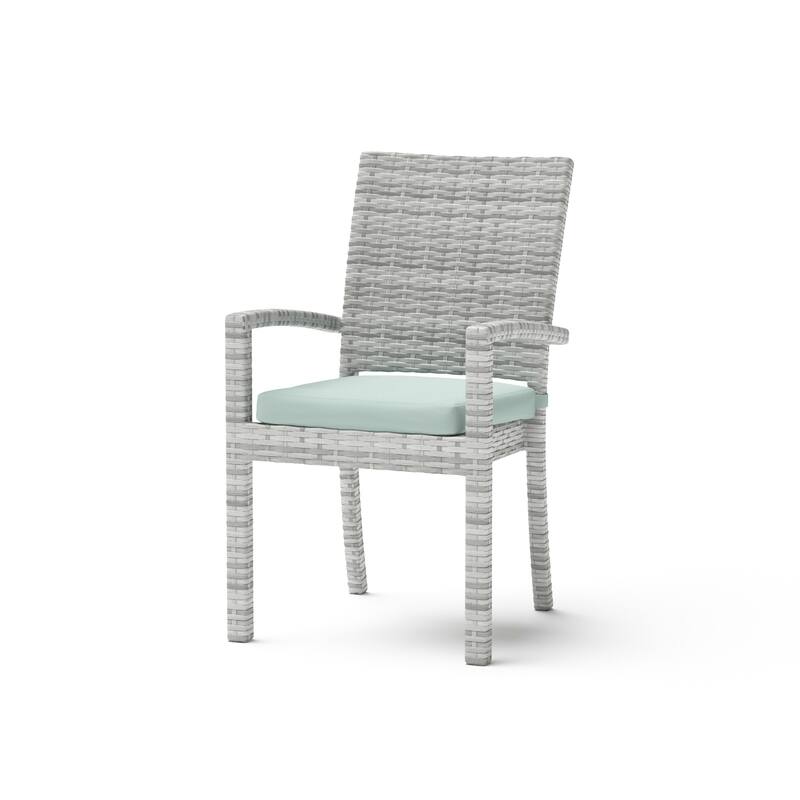 Cannes 9 Piece Aluminum Outdoor Patio Dining Set