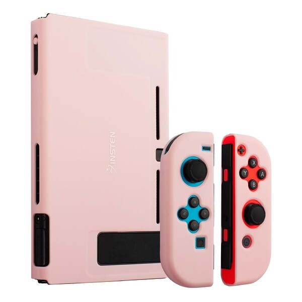 nintendo switch pink hard case