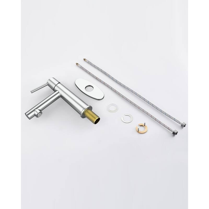 Bathroom Sink Faucet with Single Handle and Dual Water Modes - 7.71" x 4.68" x 9.21"