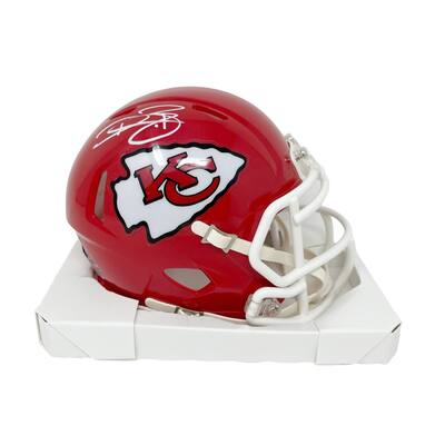 Dwayne Bowe Signed Kansas City Chiefs Speed Mini Helmet