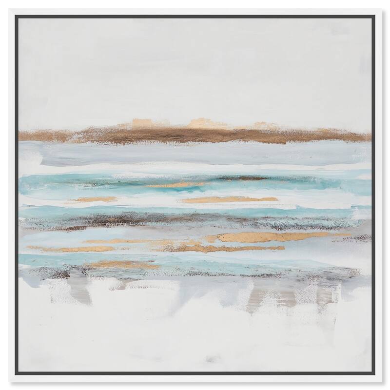 Baraquas I Canvas by Art Remedy - White - 24" x 24"