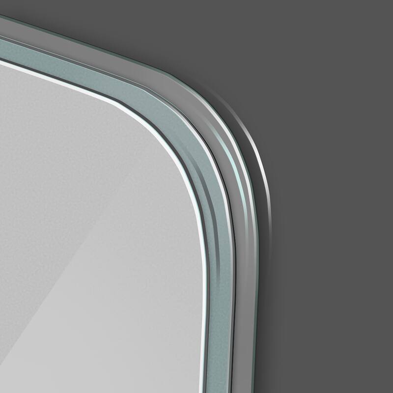 Bathroom Vanity Mirror, Wall-Mounted Mirror for Bathroom Anti-Fog Waterproof