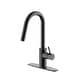 preview thumbnail 38 of 45, Ultra Faucets Euro Collection Single-Handle Kitchen Faucet With Pull-Down Spray Oil Rubbed Bronze UF14905