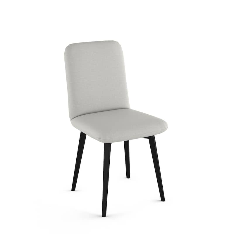 Amisco Betty Upholstered Dining Chair with Metal Legs